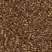 11/0 DelicaBeads by Miyuki in DB0022, Light Bronze Metalic - The Argus Cllection