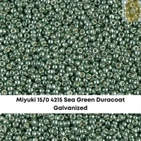15/0 Miyuki Round Seed Beads, 8.2g 15-4213, 4215, 4216, 4217 - The Argus Collection