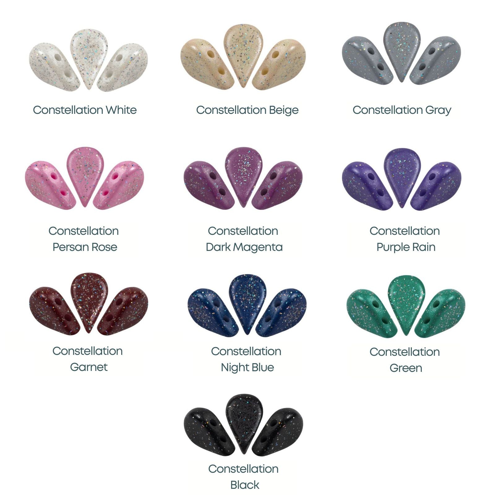 Amos Beads par Puca, Constellation, 5g or 20g