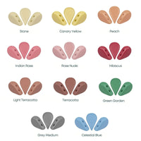 Amos Beads par Puca, Vogue Matte, 5g or 20g