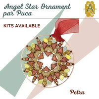 Angel Star Ornament Complete Bead Kit, by Les Perles par Puca - The Argus Collection