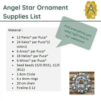 Angel Star Ornament Pattern Par Puca - The Argus Collection
