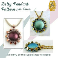 Betty Pendant Pattern Par Puca - The Argus Collection