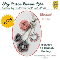 Elly Purse Jewel Complete Bead Kit, 6 Color Choices - The Argus Collection