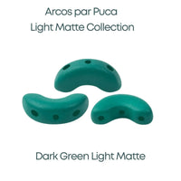 Arcos Beads par Puca, Light Matte, 5g or 20g