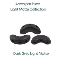 Arcos Beads par Puca, Light Matte, 5g or 20g