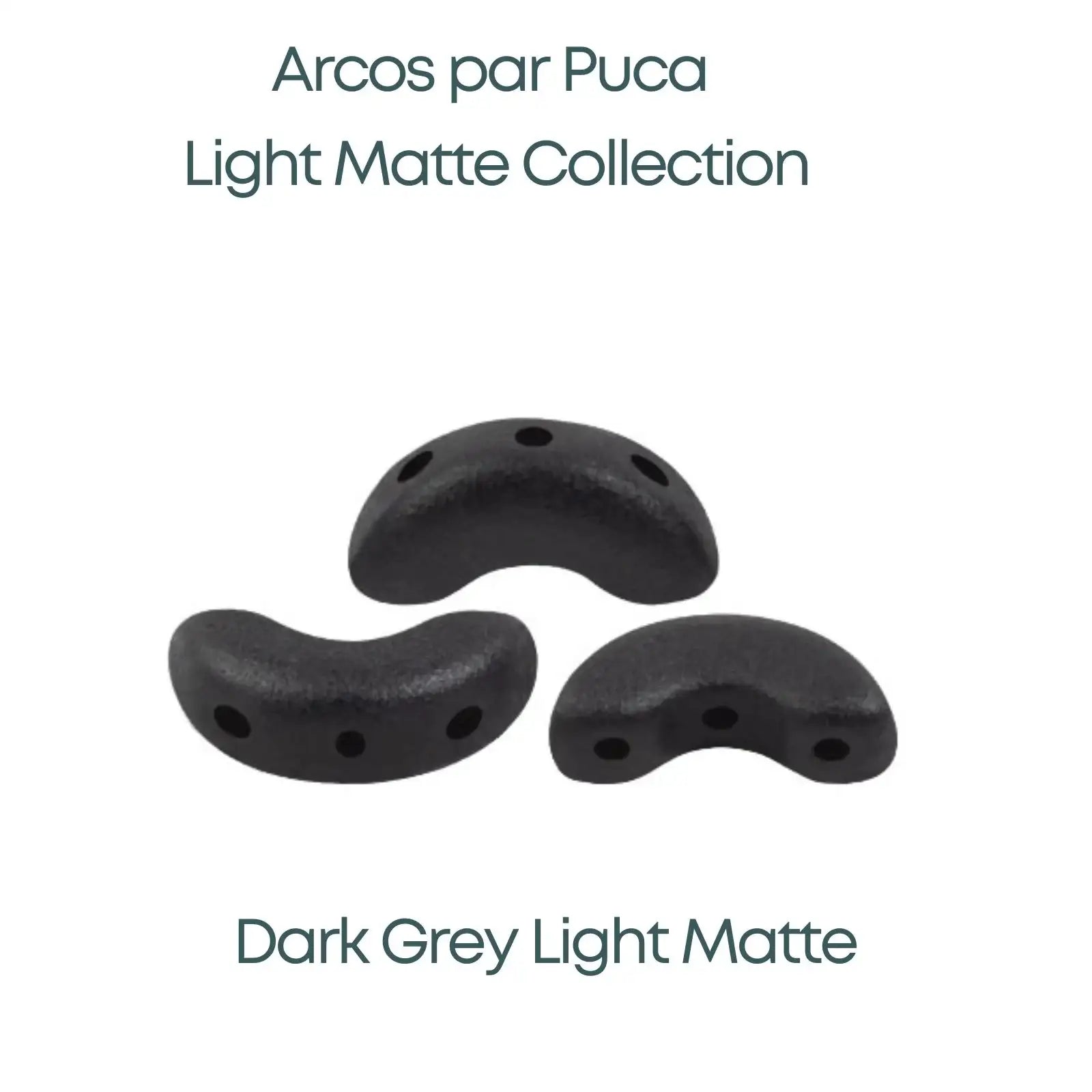 Arcos Beads par Puca, Light Matte, 5g or 20g
