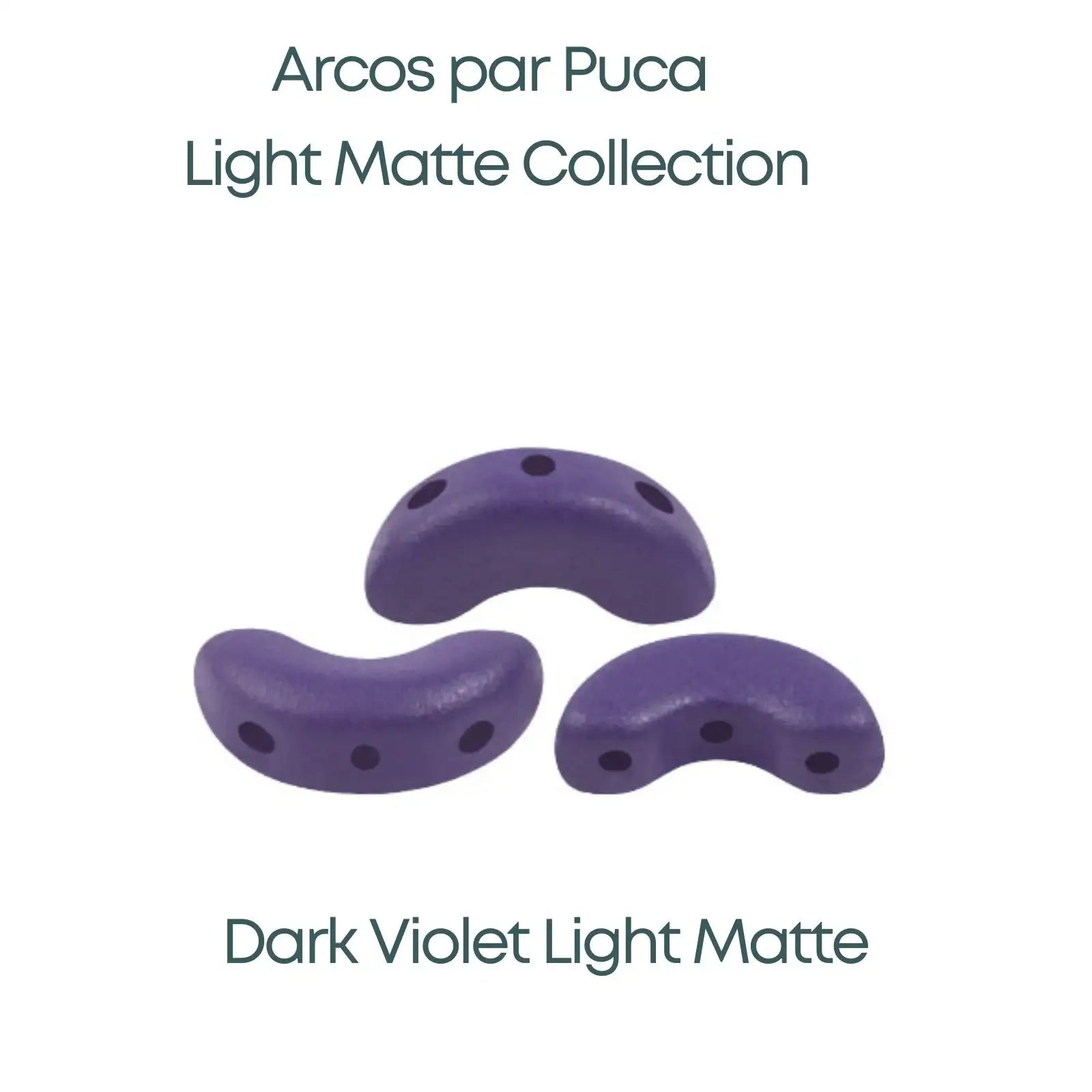 Arcos Beads par Puca, Light Matte, 5g or 20g