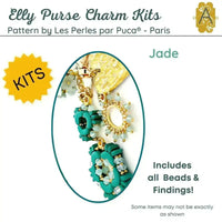 Elly Purse Jewel Complete Bead Kit, 6 Color Choices - The Argus Collection