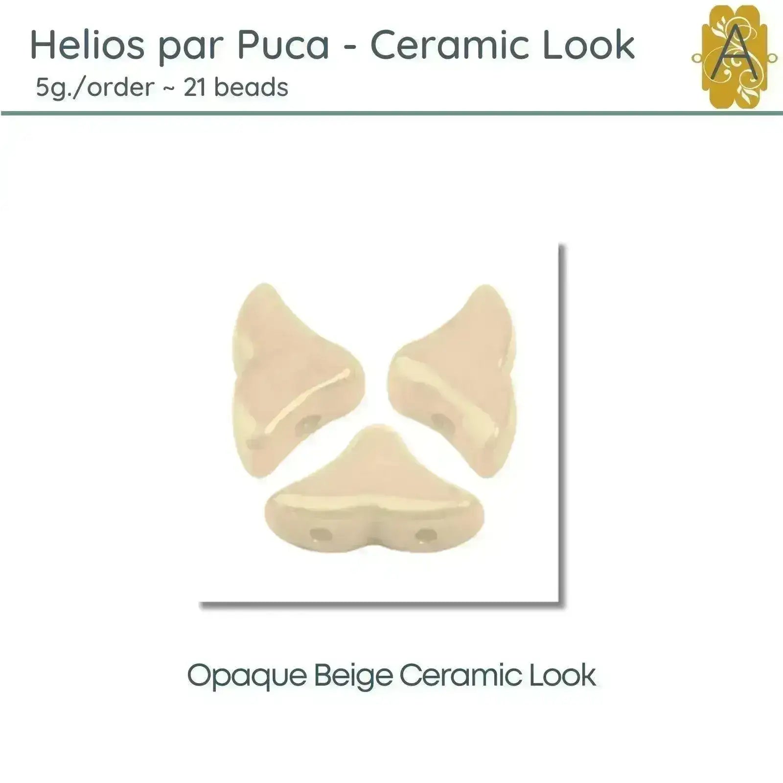 Helios par Puca, 5g, Ceramic Look Collection, 10 Colors - The Argus Collection