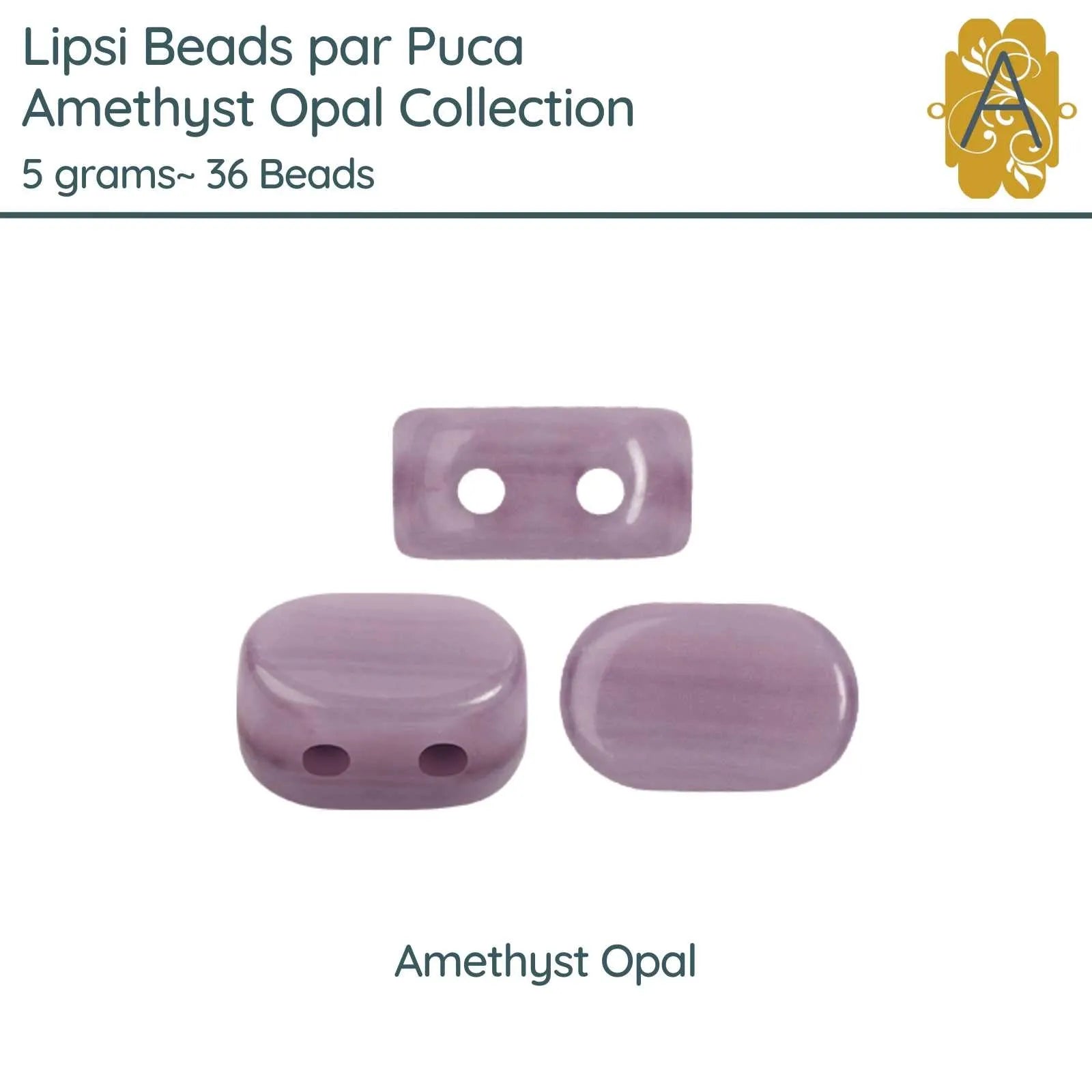 Lipsi par Puca, 5g, Amethyst Opal Collection, 8 Finishes - The Argus Collection