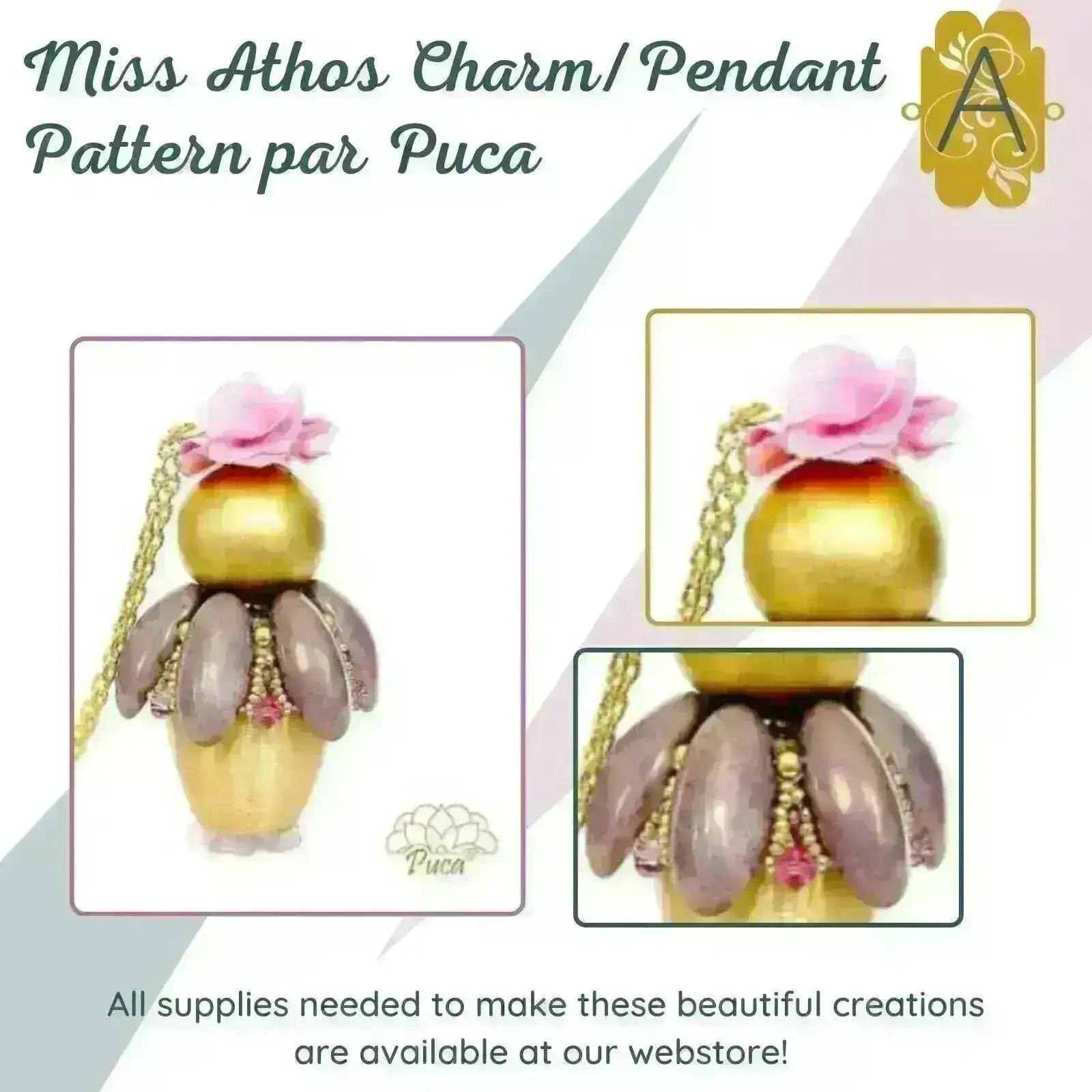WHOLESALE! Athos 3-Holes par Puca, Mix Ceramic Look Collection, 4 Colors - 10 cabs - The Argus Collection