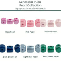 Minos par Puca, Pearl Collection, 5 grams, 6 Colors - The Argus Collection