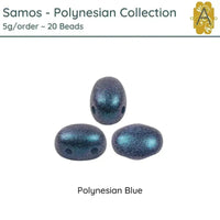 Samos par Puca, 5g, Polynesian Collection, 7 colors - The Argus Collection