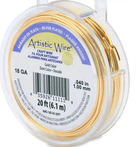18 Gauge Artistic Wire, 10 Colors - The Argus Collection