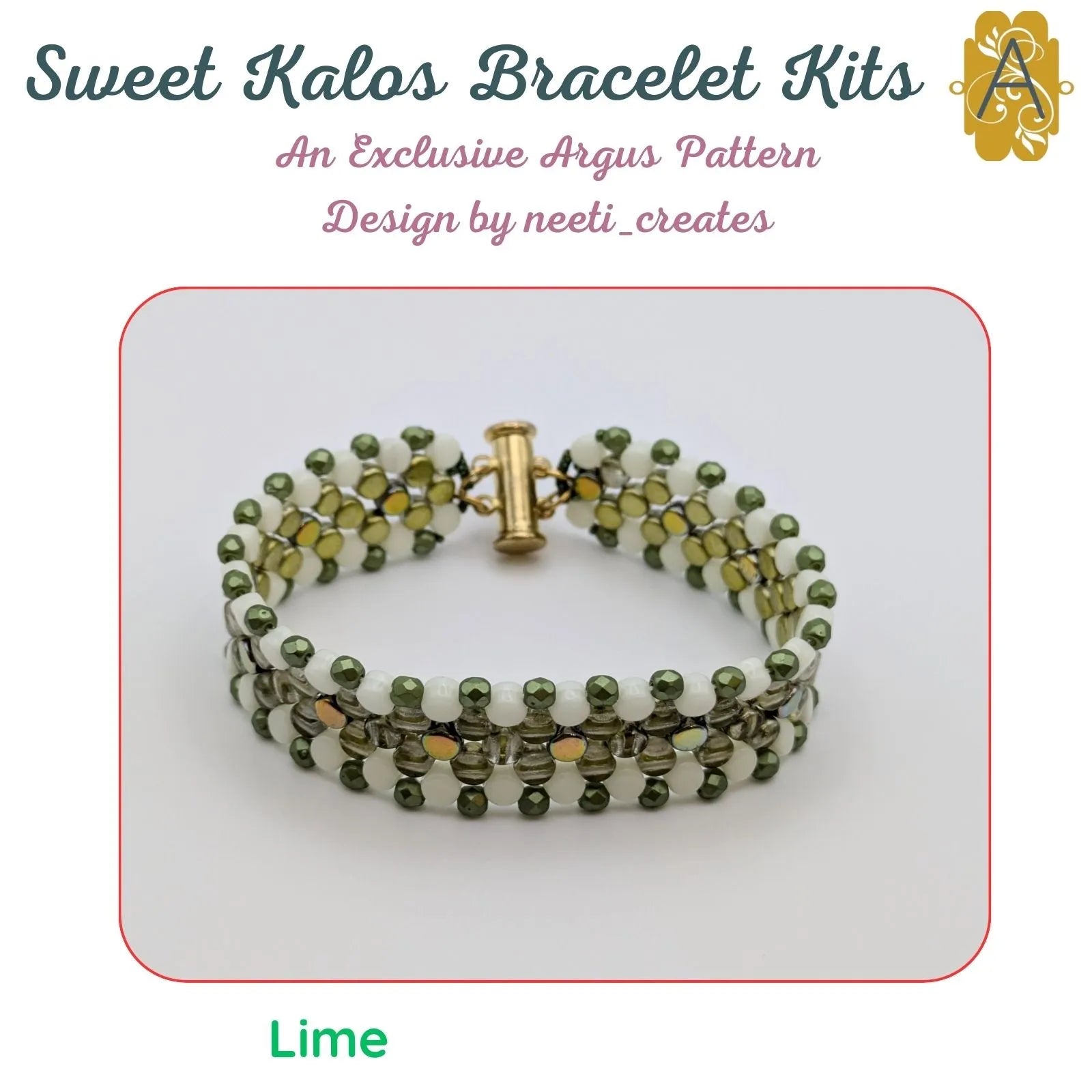 Sweet Kalos Bracelet Bead Kit - The Argus Collection