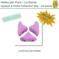 Wholesale - Helios par Puca, La Divine Opaque & Matte Collection, 20g. 10 colors - The Argus Collection