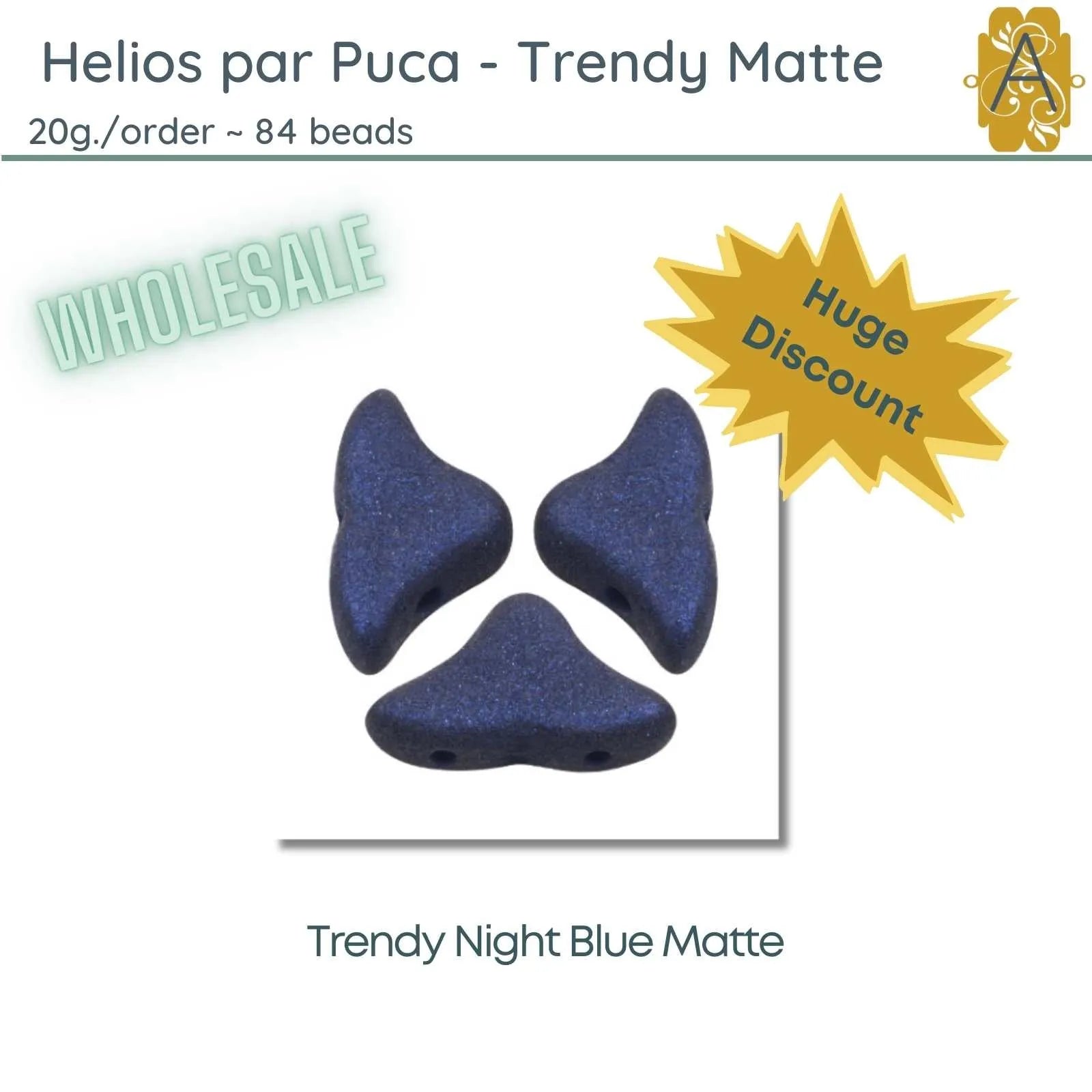 WHOLESALE, Helios par Puca, 20g, Trendy Matte Collection, 4 Colors - The Argus Collection