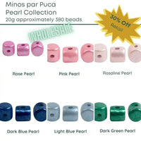 Wholesale! Minos par Puca, Pearl Collection, 20 grams, 6 Colors - The Argus Collection