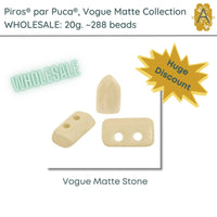 WHOLESALE Piros par Puca, 20g, Vogue Matte Collection, 11 Colors - The Argus Collection
