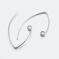 Lyon 5 Earring Wires, 2 Sizes, Long & Extra Long - The Argus Collection