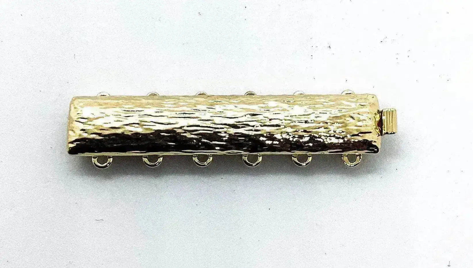 Shimmer, 6-Strand Bracelet Clasp, by Claspgarten, 2 Finishes - The Argus Collection