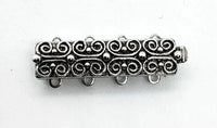 Moroccan, 4-Strand Clasp, 4 Finishes - The Argus Collection
