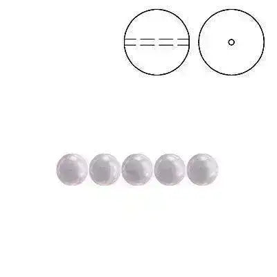 Brilliance Crystal Pearls, 5810, Iridescent Dreamy Rose in 3, 4, 6, 8 or 10mm - The Argus Collection