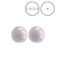 Brilliance Crystal Pearls, 5810, Iridescent Dreamy Rose in 3, 4, 6, 8 or 10mm - The Argus Collection