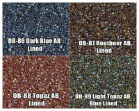 11/0 Delica Beads, DB0087, DB0088, DB0089, DB0090 - The Argus Collection