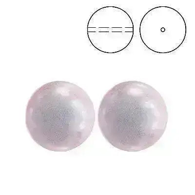 Brilliance Crystal Pearls, 5810, Iridescent Dreamy Rose in 3, 4, 6, 8 or 10mm - The Argus Collection