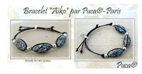 Athos Cabochons par Puca, Purple Collection - The Argus Collection