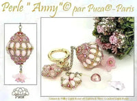 Anny Beaded Bead Pattern par Puca - The Argus Collection