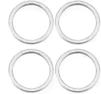 Circle Connectors, 12 or 15mm, 3 Finishes, 6 Pieces - The Argus Collection