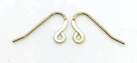 Monaco 2, 304 Stainless Steel Earring Wires, 2 or 5 Pair - The Argus Collection