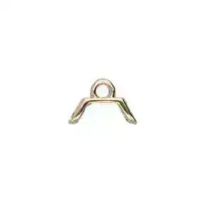 Melanes, Cymbal Honeycomb Bead Ending/Connectors in 4 Finishes - The Argus Collection