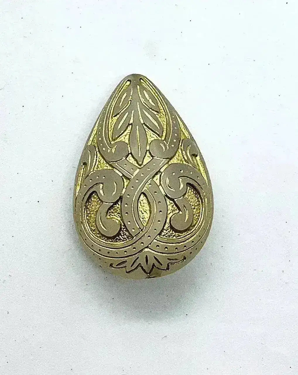 Mediterranean Vintage Lucite Pendant in 2 Colors - The Argus Collection