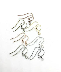 Simpli, French Hook Earring Wires, 7 Finishes - The Argus Collection