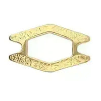 Alado, Cymbal Superduo Bead Connector or Link, 2 Pcs. 4 Finishes - The Argus Collection