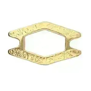 Alado, Cymbal Superduo Bead Connector or Link, 2 Pcs. 4 Finishes - The Argus Collection