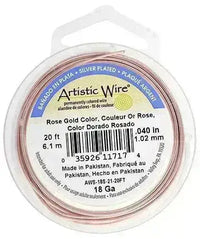 18 Gauge Artistic Wire, 10 Colors - The Argus Collection