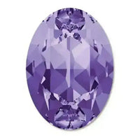 Brilliance Crystal 4120, Faceted Oval Fancy Stones - The Argus Collection