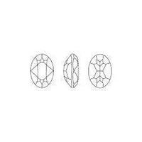 Brilliance Custom Fancy Oval Stones 4120, 18/13 Custom Coated - The Argus Collection