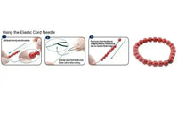 Needle for Elastic or Stretch Cord Stringing, 8 or 10.7 Inches - The Argus Collection