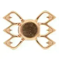 Fylakopi III, Cymbal GemDuo Magnetic Clasp, 4 Finishes - The Argus Collection
