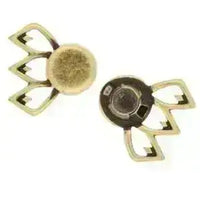 Fylakopi III, Cymbal GemDuo Magnetic Clasp, 4 Finishes - The Argus Collection