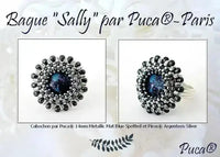 Cabochons par Puca, 14mm, The Sorbet Collection - The Argus Collection