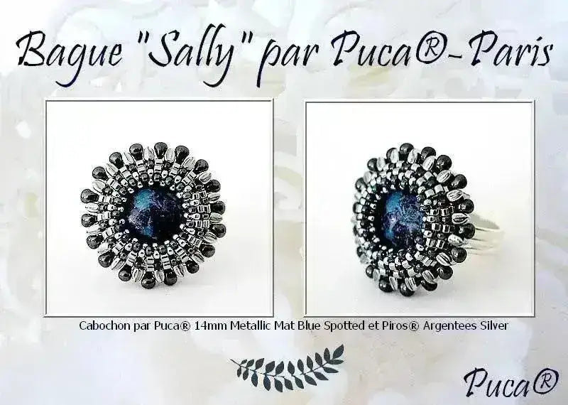 Cabochons par Puca, 14mm, The Sorbet Collection - The Argus Collection