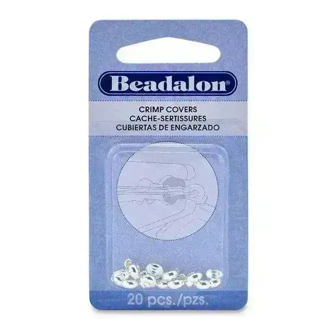 Primo 4mm Crimp Covers, 20 or 144 Pcs, Beadalon, 5 Finishes - The Argus Collection