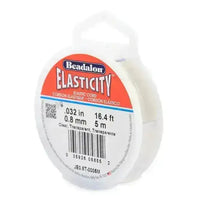 Elasticity, .8mm Elastic Stretch Cord, 4 Colors - The Argus Collection